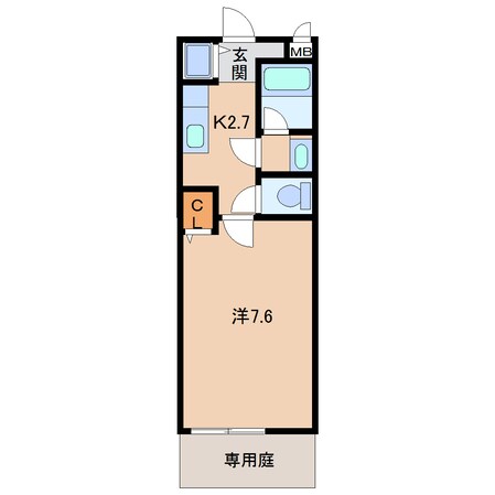 フロレスタ　セゾンの物件間取画像